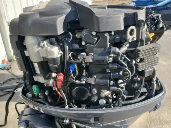 Used 2008 Yamaha 50 HP 4-Cylinder EFI 4-Stroke 20″ (L) Outboard Motor