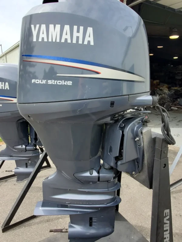 Used 2009 Yamaha 150 HP 4-Cylinder EFI 4-Stroke 25″ (X) Outboard Motor