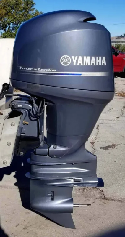 Used 2009 Yamaha 150 HP 4-Cylinder EFI 4-Stroke 25″ (L) Outboard Motor