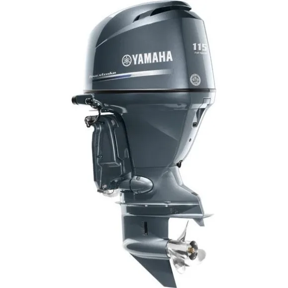 2013 Yamaha F115 115 HP 4-Cylinder EFI 4-Stroke Outboard Motor – 25" X Shaft