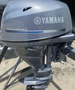 2012 Yamaha 25 HP 2-Cyl Carbureted 4-Stroke 20" (L) Outboard Tiller Motor
