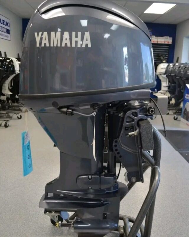 2026 Yamaha F50LC 50 HP Long Shaft 4-Stroke EFI Outboard Motor – Brand New