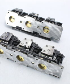 438977 Johnson Evinrude Carburetor Set With Port Starboard Throttle Bodies