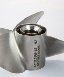 823669A60 MerCruiser Bravo Two 15 x 28 Stainless LH 4.3L-7.4L 1994+ 6 MO WTY