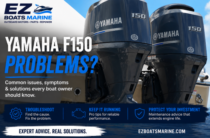 Yamaha F150 Problems: Common Issues, Symptoms & Solutions