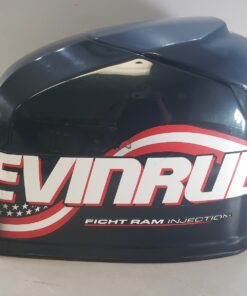 Evinrude Johnson H.O. FICHT Ram Hood Top Cowl Engine Cover 200 225 250 HP V6