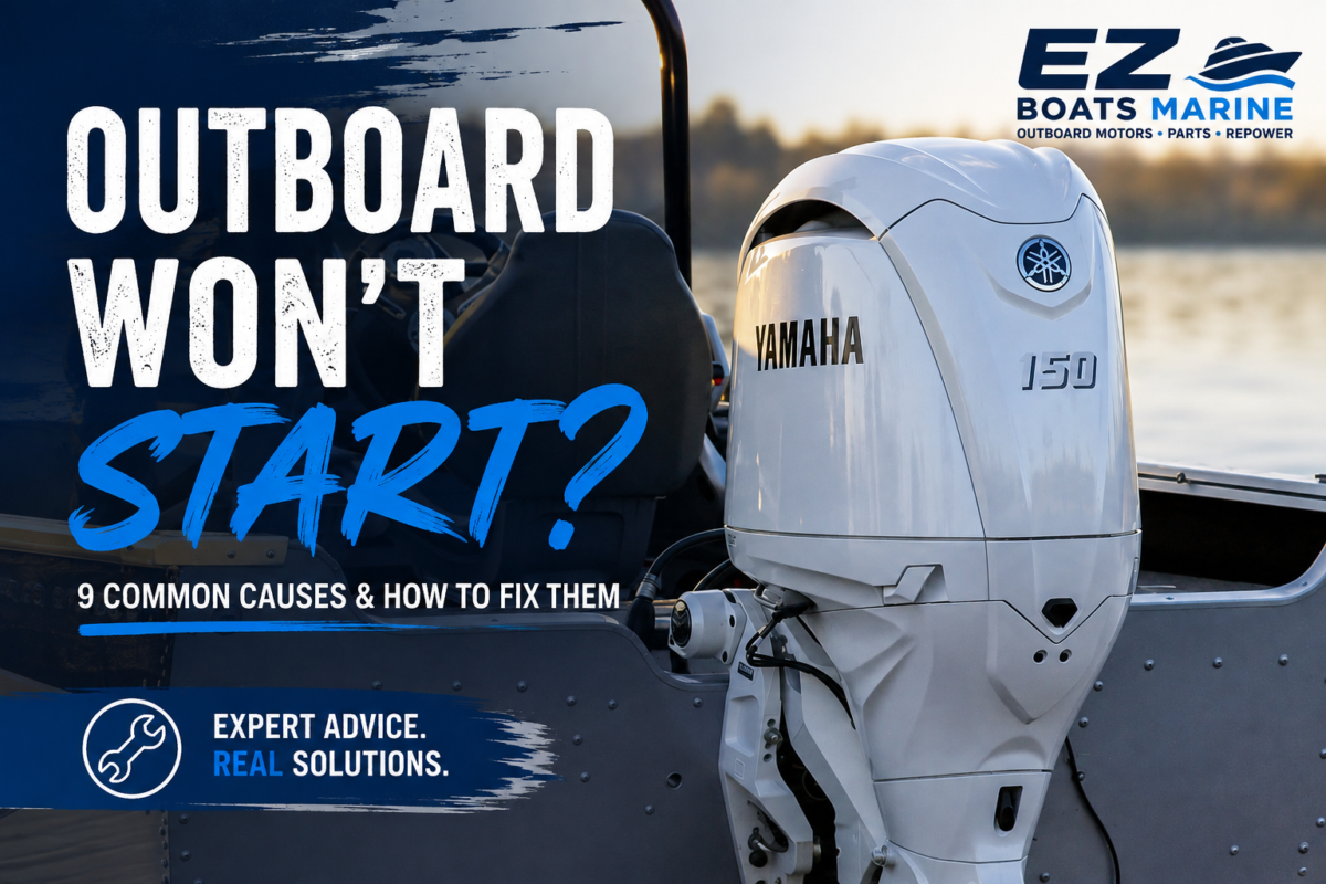Outboard Motor Won’t Start? 9 Common Causes and How to Fix Them