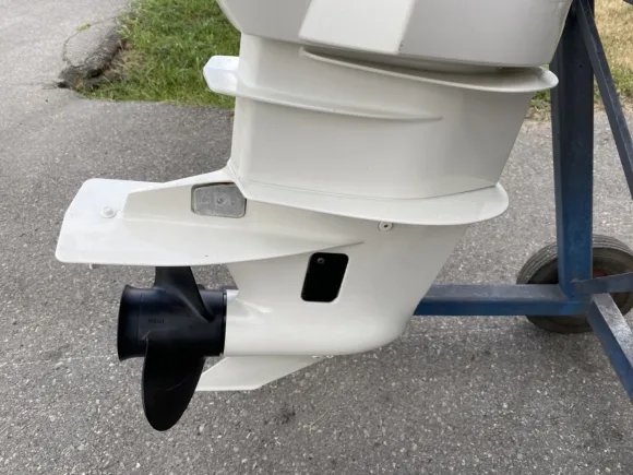 NEW 2018 Evinrude ETEC 30HP 2-Cylinder DFI 2-Stroke Outboard Motor – 20" Long Shaft – Tiller Handle – 0 Hours