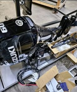 New Suzuki 60HP Four-Stroke Outboard with Big Tiller Arm