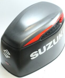 OEM Suzuki 250 HP Engine Cover Top Cowl Hood | Excellent Freshwater Condition