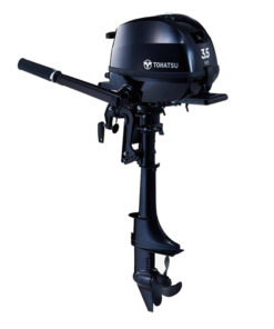 Tohatsu 3.5hp 4 Stroke Outboard Motor Engine Tiller Handle MF3.5C S/L