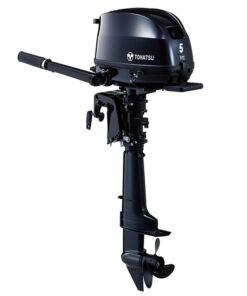 Tohatsu 5hp 4 Stroke Outboard Tiller Handle Engine MFS5DD / MFS5DS