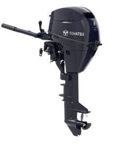 Tohatsu 8 hp MFS8C Outboard 4 Stroke Engine w/ Separate Tank