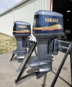 Used Twin 2001 Yamaha 250 HP Saltwater Series II 6-Cylinder EFI 2-Stroke 25″ (X) Outboard Motors