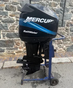 Used 115hp mercury optimax saltwater – longshaft- electric start, on remotes, direct injection