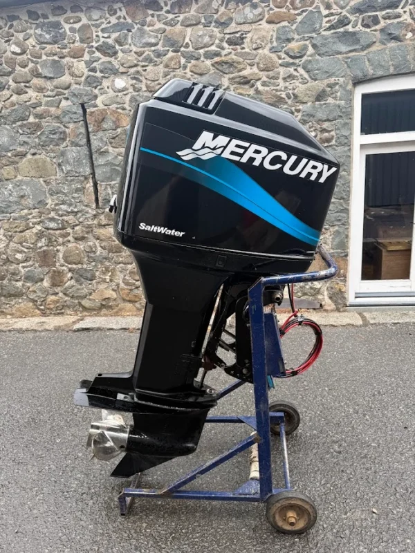 Used 150HP Mercury OptiMax Saltwater - XL shaft, elecric start, on remotes, DFI