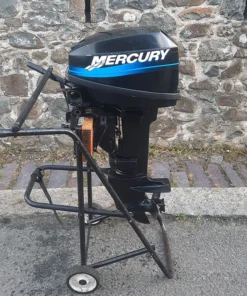 Used 15hp mercury 2 stroke long shaft manual start, no tiller - Bill Higham Marine £899.00