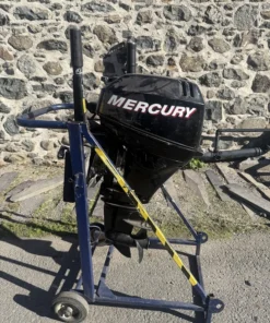 Used 15hp Mercury - short shaft, fourstroke, manual star, tiller control - Bill Higham Marine £1,500.00