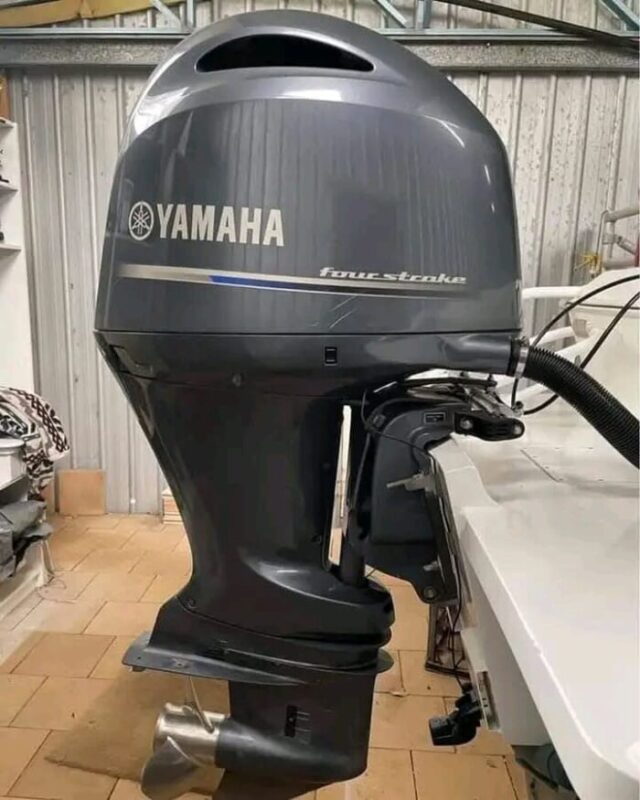 Used 2019 Yamaha F200 200 HP 4-Stroke Outboard Motor – 20" Shaft – 200 Hours