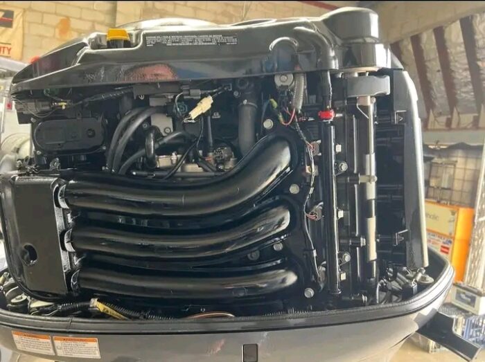 Used 2018 Yamaha F250 250 HP V6 4-Stroke Outboard Motor – 25" XL Shaft – 470 Hours