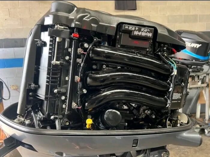 Used 2018 Yamaha F250 250 HP V6 4-Stroke Outboard Motor – 25" XL Shaft – 470 Hours