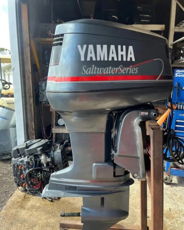 115 HP 2-Stroke Yamaha Outboard Motor with 20" Shaft Length - Alpha Marine Outboards