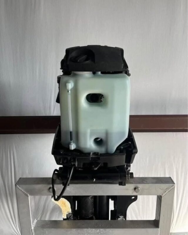 Used 1997 Mercury 40 HP 4-Cylinder 2-Stroke Outboard Motor – 20" Shaft – Approximately 400 Hours – Controls & Propeller Included