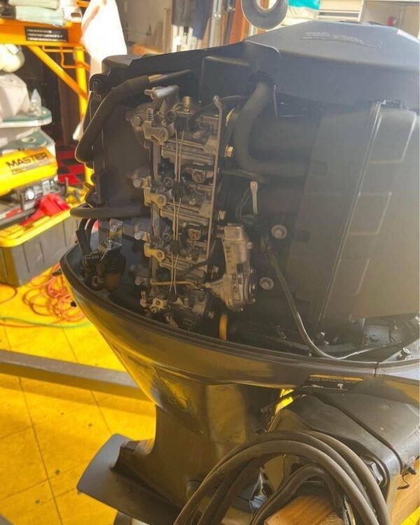 Used 2002 Yamaha 50 HP 4-Stroke Outboard Motor – 20" Shaft – 580 Hours