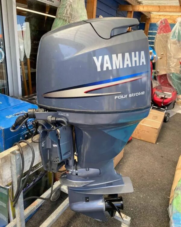2003 Yamaha 100 HP 4-Stroke 20" Shaft Outboard Motor - Alpha Marine Outboards