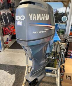 2003 Yamaha 100 HP 4-Stroke 20" Shaft Outboard Motor - Alpha Marine Outboards