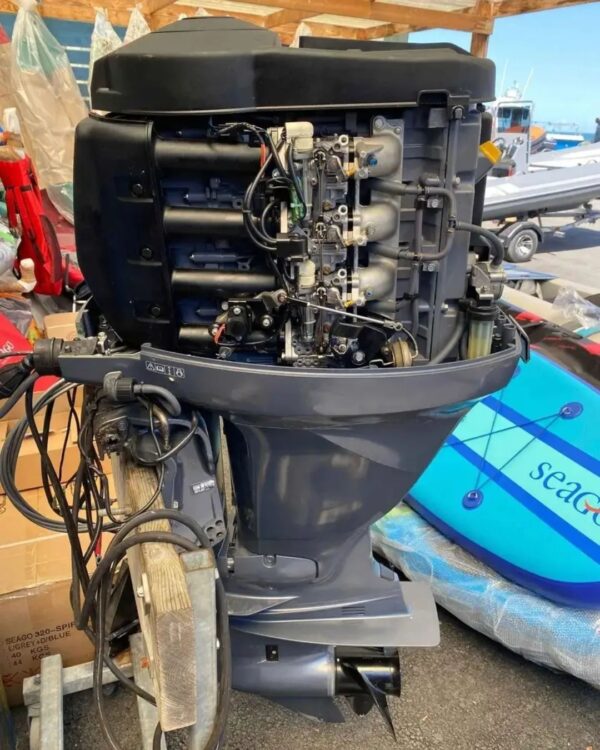 2003 Yamaha 100 HP 4-Stroke 20" Shaft Outboard Motor - Alpha Marine Outboards