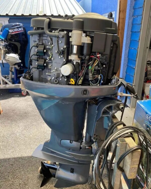 2003 Yamaha 100 HP 4-Stroke 20" Shaft Outboard Motor - Alpha Marine Outboards
