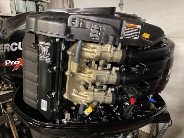 Used 2004 Mercury F-225 HP 4-Stroke Outboard Motor – 25" Shaft – 217 Hours