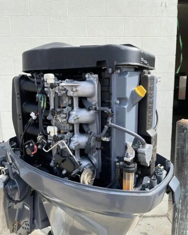 2004 Yamaha 90 HP 4-Stroke 20" Shaft Outboard Motor - Alpha Marine Outboards