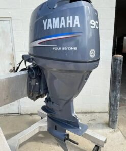 2004 Yamaha 90 HP 4-Stroke 20" Shaft Outboard Motor - Alpha Marine Outboards