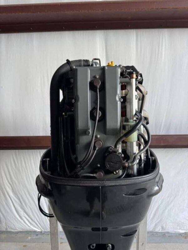 Used 2005 Suzuki DF140 140 HP 4-Stroke Outboard Motor – 25" Shaft – 353 Hours – Controls & Stainless Propeller