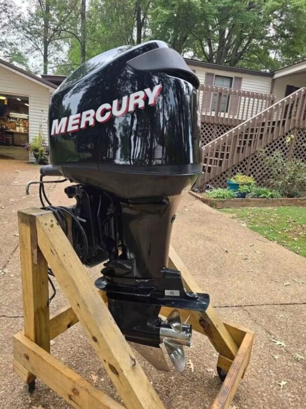 Used 2006 Mercury 75 HP OptiMax DFI 2-Stroke Outboard Motor – 20" Shaft – 116–125 PSI Compression – Freshwater Only – Fully Serviced
