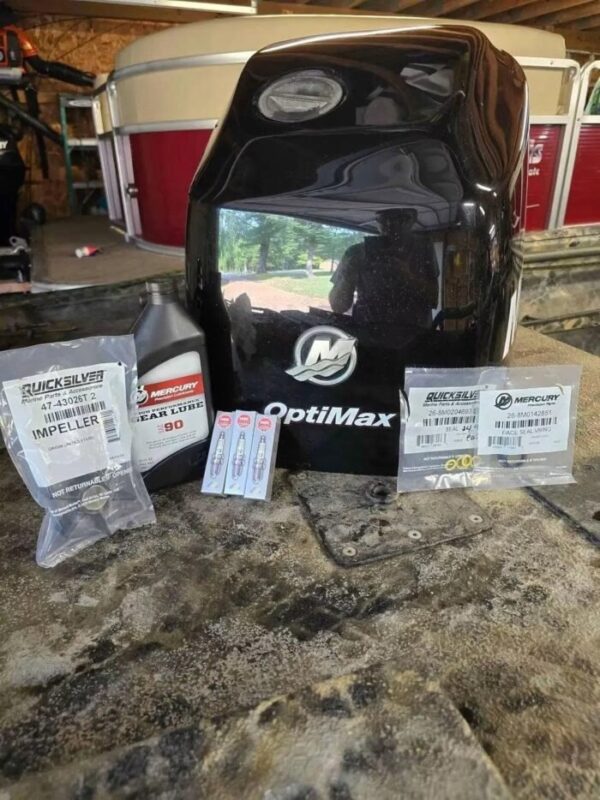 Used 2006 Mercury 75 HP OptiMax DFI 2-Stroke Outboard Motor – 20" Shaft – 116–125 PSI Compression – Freshwater Only – Fully Serviced