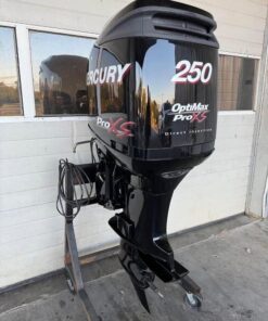 Used 2007 Mercury 250 HP Pro XS OptiMax 2-Stroke Outboard Motor – 20" Shaft – Remanufactured Powerhead – Freshwater – Fully Serviced