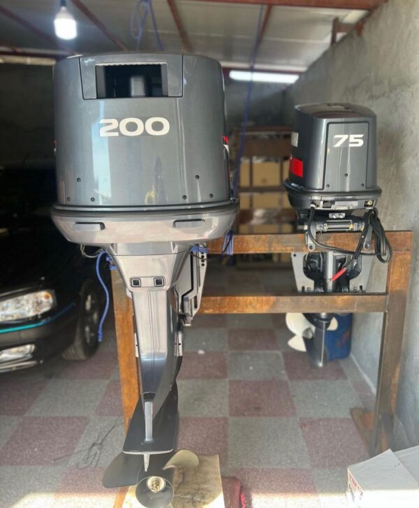 2008 Yamaha 200 HP 2-Stroke 20'' Shaft Outboard Motor - Alpha Marine Outboards