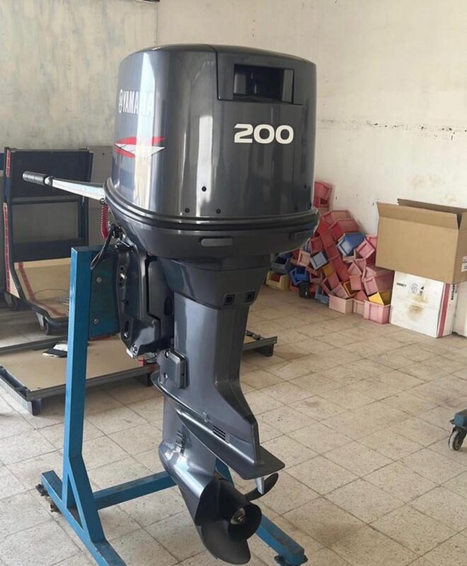 2008 Yamaha 200 HP 2-Stroke 20'' Shaft Outboard Motor - Alpha Marine Outboards
