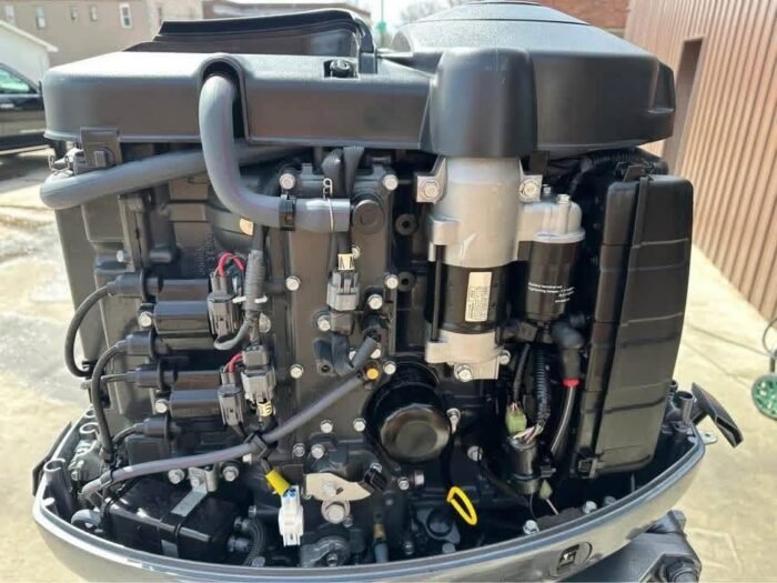 Used 2009 Yamaha F90 90 HP 4-Stroke EFI Outboard Motor – 20" Shaft – 260 Hours – Power Trim & Tilt – Original Condition