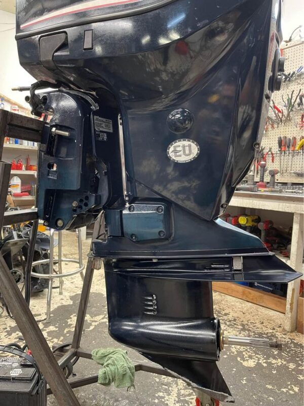 Used 2010 Evinrude E-TEC 200 HP 2-Stroke Outboard Motor – 25" Shaft – 201 Hours – DTS Rigging & Gauges – Fully Serviced