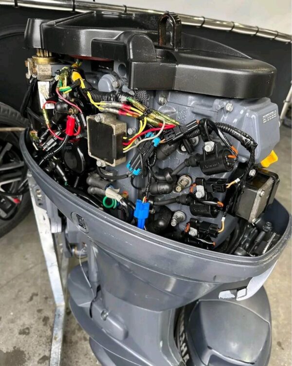 2010 Yamaha 40 HP 4-Stroke 20'' Shaft Remote Steer Outboard Motor - Alpha Marine Outboards