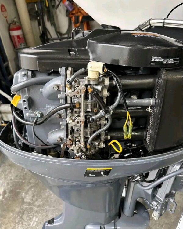 2010 Yamaha 40 HP 4-Stroke 20'' Shaft Remote Steer Outboard Motor - Alpha Marine Outboards