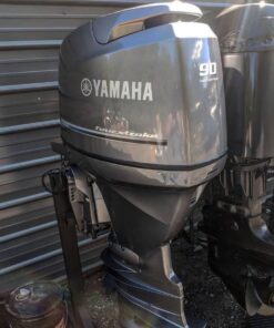 2010 Yamaha 90 HP 4-Stroke 20'' Shaft Outboard Motor - Alpha Marine Outboards