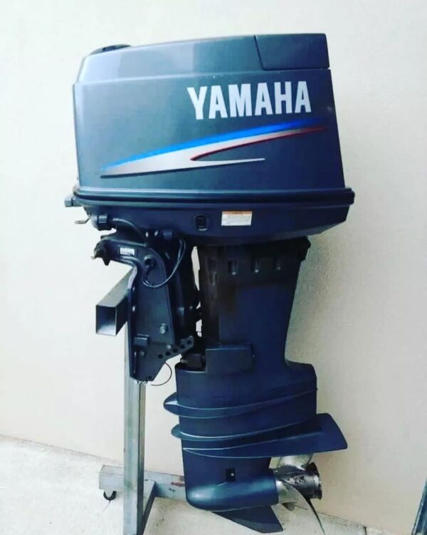Used 2012 Yamaha 90 HP 3-Cylinder 2-Stroke Carbureted Outboard Motor – 25" Shaft – 350 Hours