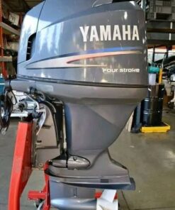 Used 2012 Yamaha F115 115 HP 4-Stroke Outboard Motor – 25″ Shaft – 450 Hours – Controls & Gauges Included