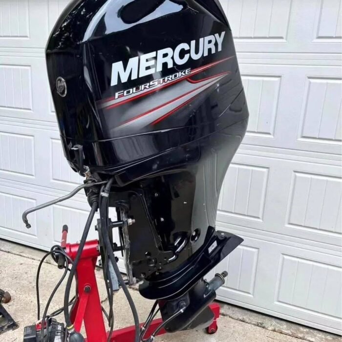 Used 2013 Mercury 75 HP ELPT 4-Stroke Outboard Motor – 20" Shaft – 232 Hours – 200 PSI Compression – Freshwater Only – Fully Serviced