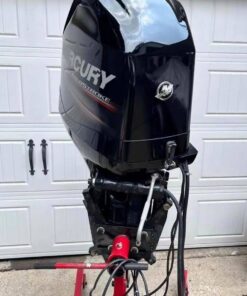 Used 2013 Mercury 75 HP ELPT 4-Stroke Outboard Motor – 20" Shaft – 232 Hours – 200 PSI Compression – Freshwater Only – Fully Serviced
